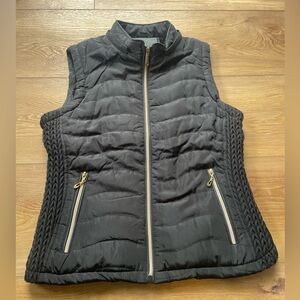 Ciarra‎ Black Puffer Vest